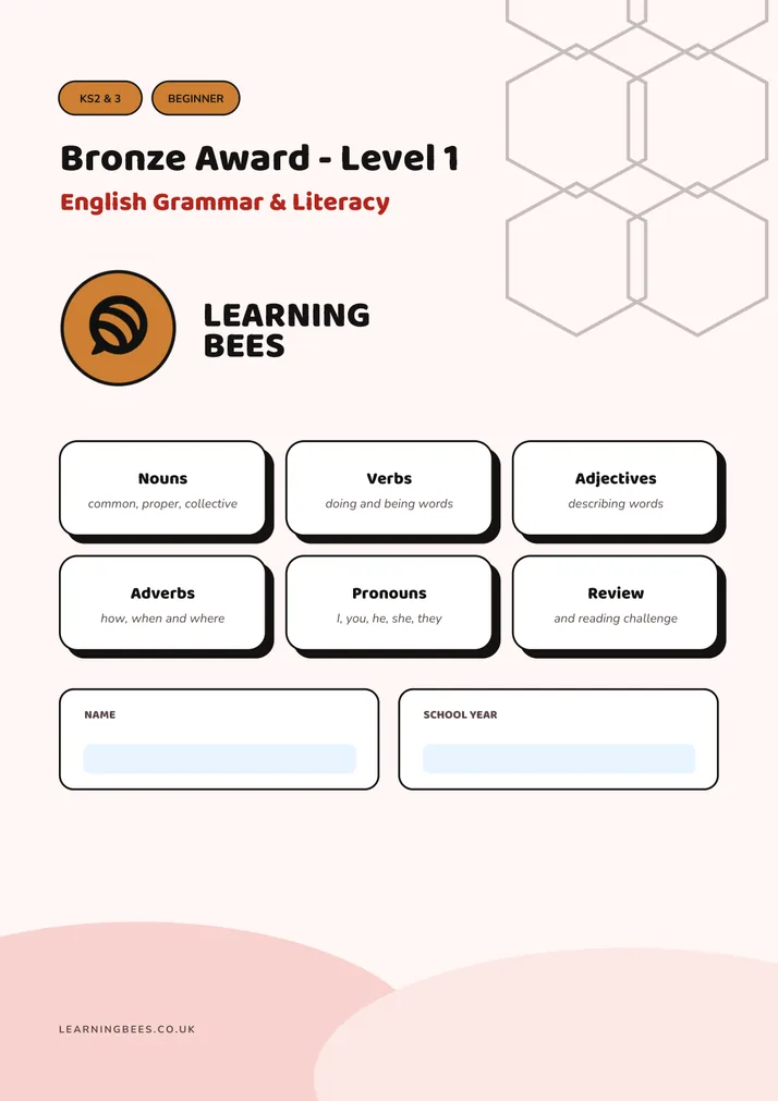 Bronze Award workbook