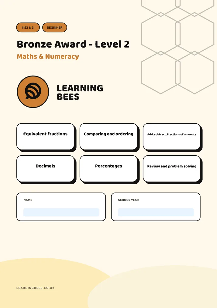 Cover of Maths Bronze Award Level 2