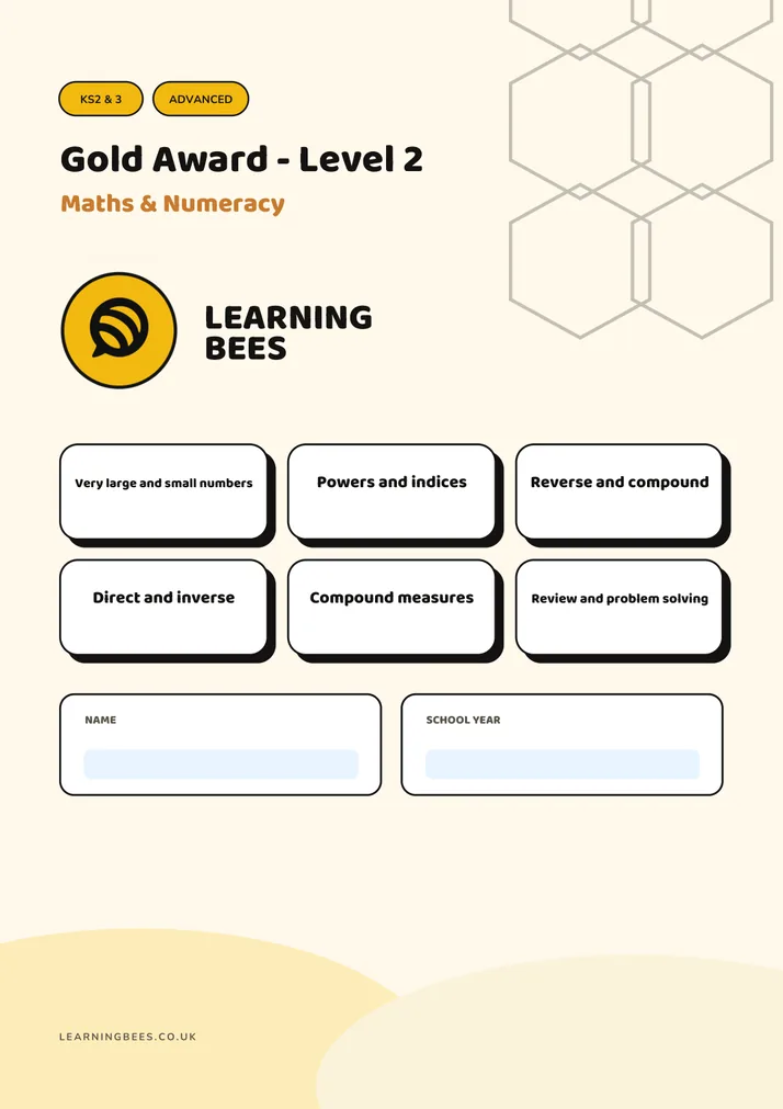 Cover of Maths Gold Award Level 2