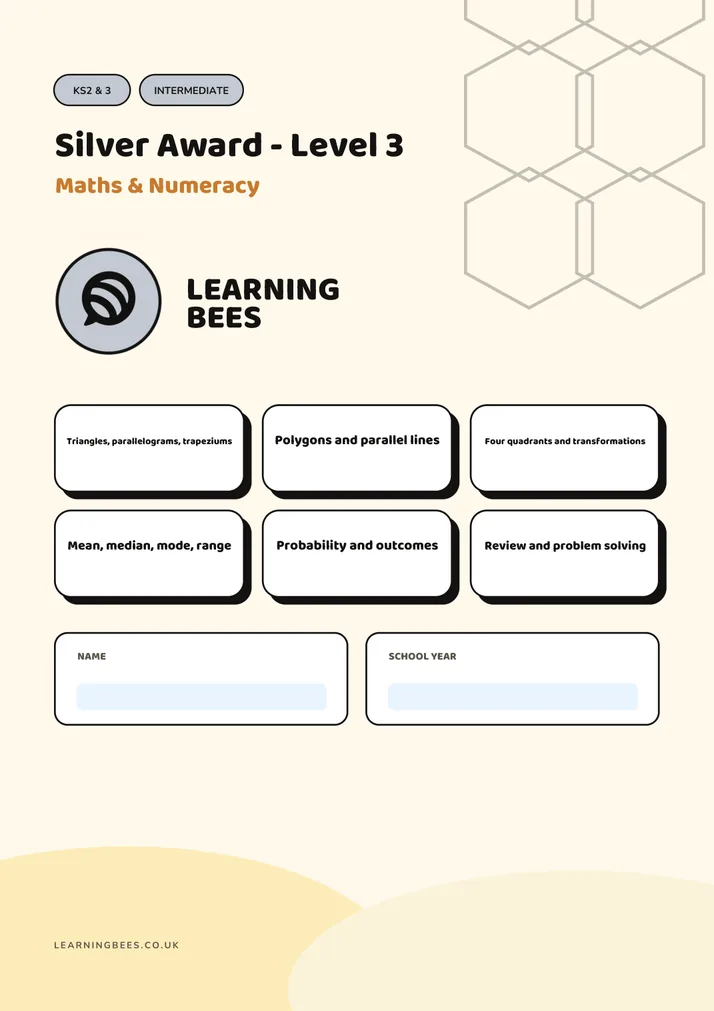 Cover of Maths Silver Award Level 3